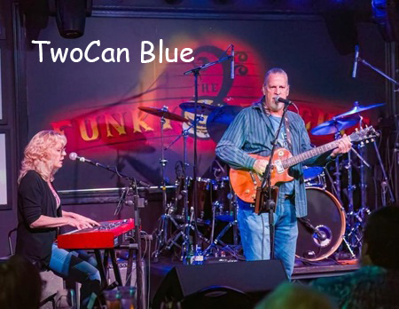 TwoCan Blue singing duo